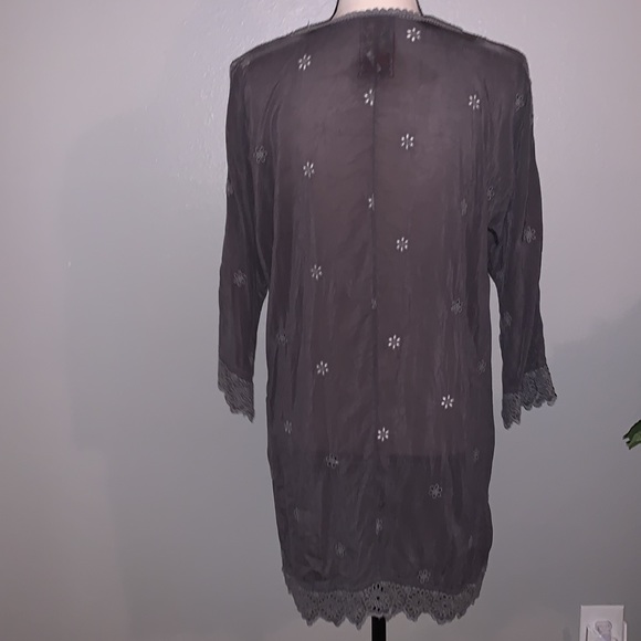 JOHNNY  WAS RIDDEN EMBROIDERED BOHO BLOUSE. - Picture 3 of 6